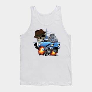 1957 Chevy Nomad Hot Rod Gangster Car Tank Top